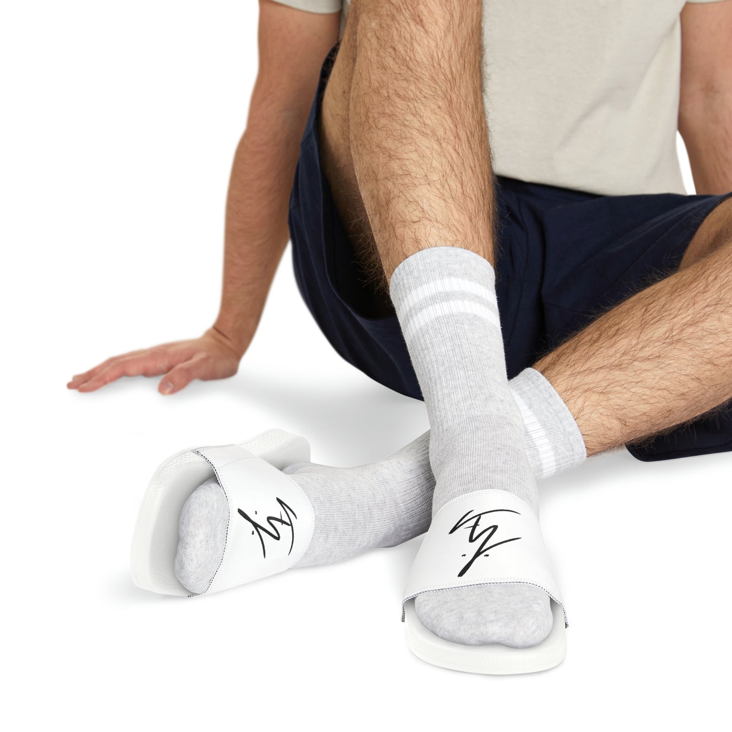 TAKAI SIGNATURE Men's PU Slide Sandals