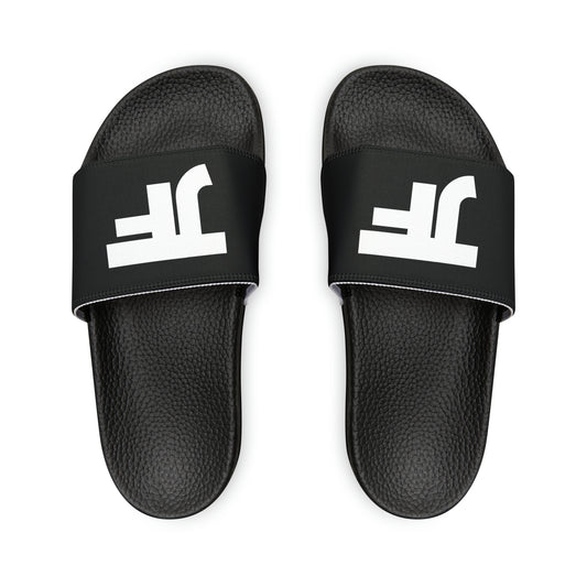 JANUARYS FINEST Women's PU Slide Sandals