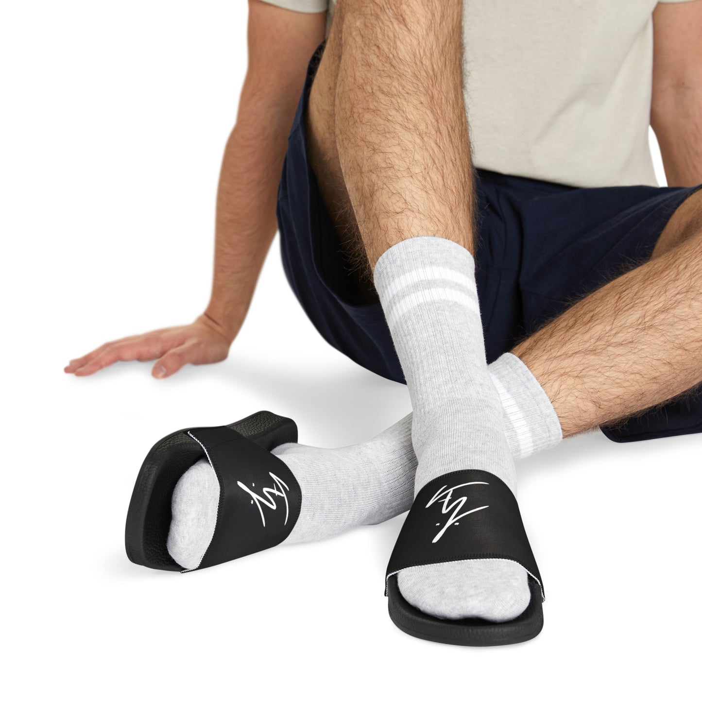 TAKAI SIGNATURE Men's PU Slide Sandals