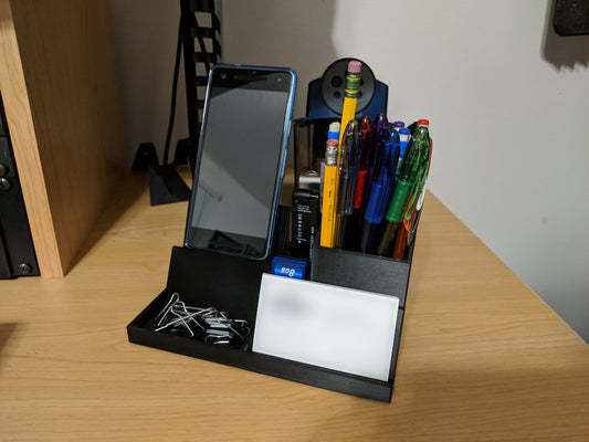 Ultimate Desk Organizer – Smart 3D Printed Design with Multifunction Layout