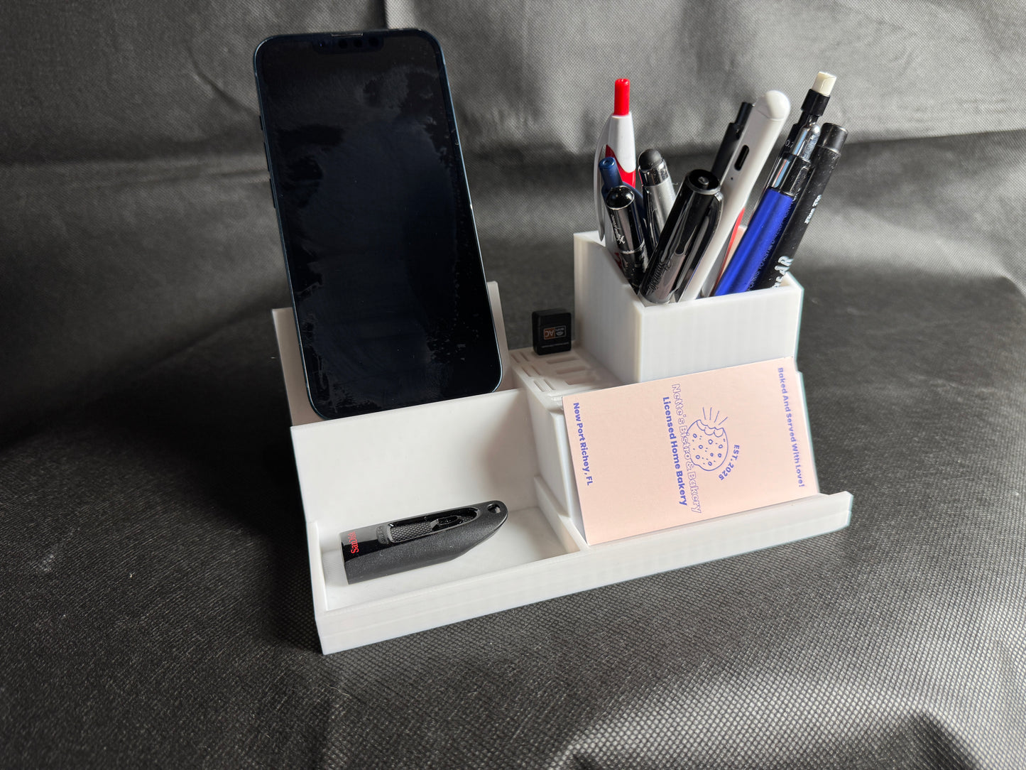 Ultimate Desk Organizer – Smart 3D Printed Design with Multifunction Layout