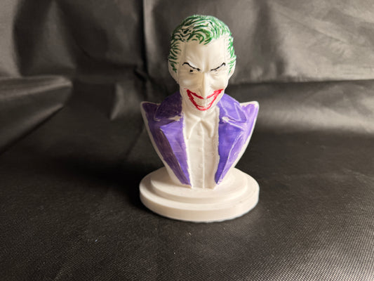 The Joker – Hand-Painted 3D Printed Model Bust