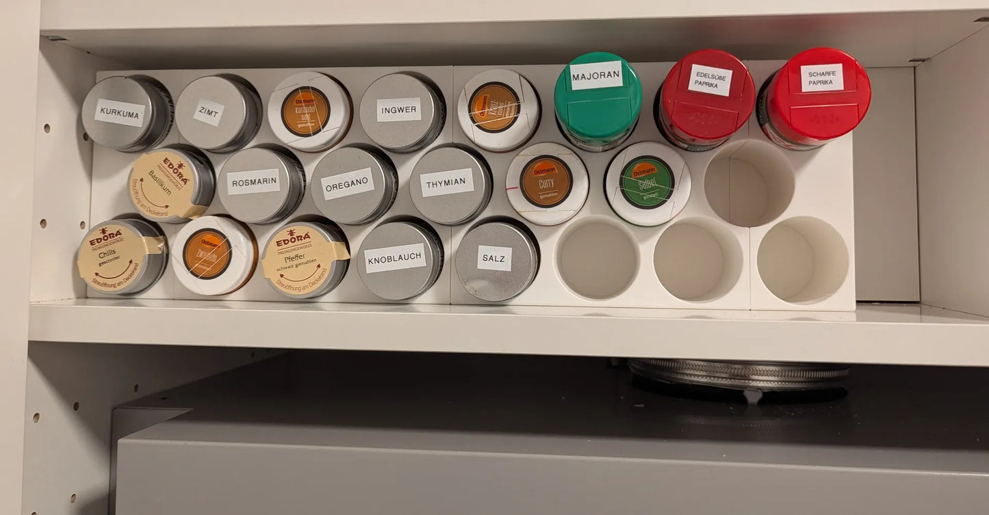Modular Spice Rack for IKEA Cabinets